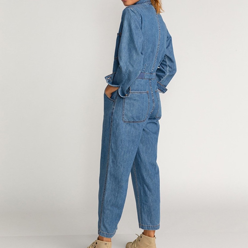 Billabong Endless Days denim jumpsuit, size S. - Picture 3 of 14
